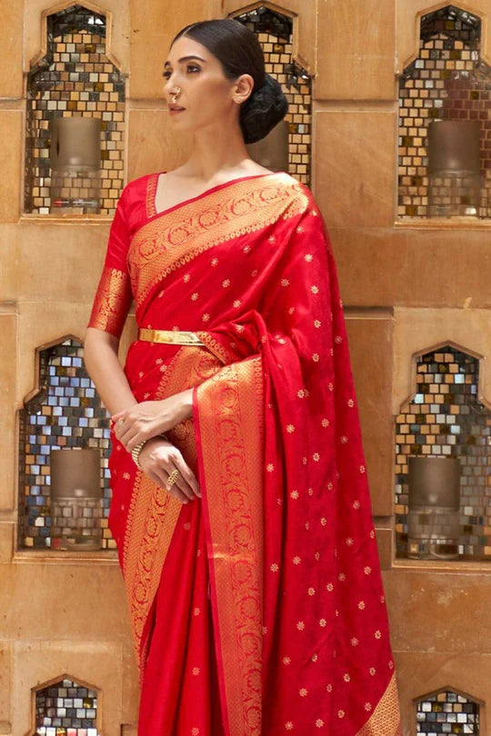 Red Saree